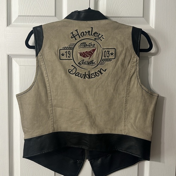 Harley Davidson Vintage-look Racing Vest - Picture 5 of 6